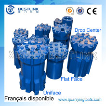 Diameter 102-152mm New Face Uniface Retrac Button Drill Bit